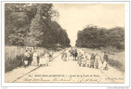 78 - SAINT-NOM-LA-BRETECHE - Sortie De La Forêt De Marly - Ed. J. D. N° 26 - St. Nom La Breteche