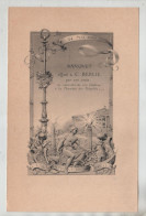 Banquet Berlie 1910 Souvenir De Son élection à La Chambre Des Députés  Bardey - Menus