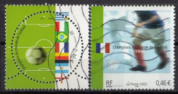 FRANCE 3620-3621,used,falc Hinged - 2002 – Südkorea / Japan