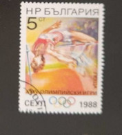 SL) 1988 BULGARIA OLYMPICS USED - Autres & Non Classés
