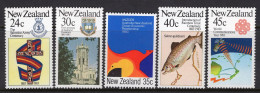 New Zealand 1983 Commemorations Set MNH (SG 1303-1307) - Unused Stamps