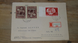 Enveloppe HONGRIE Pour La France 1958, Recommandée  ............Boite-2....... 31 - Covers & Documents