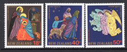 New Zealand 1985 Christmas Set HM (SG 1376-1378) - Neufs