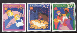 New Zealand 1987 Christmas Set HM (SG 1437-1439) - Nuevos