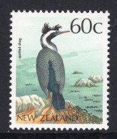 New Zealand 1988-95 Native Birds - 60c Spotted Shag MNH (SG 1465) - Nuevos