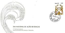 Brazil & FDC Dia Nacional De Ação De Graças, Rio De Janeiro 1979 (4445) - FDC