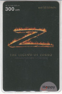 THE LEGEND OF ZORRO - Tailandia Prepaid Card - Cinema