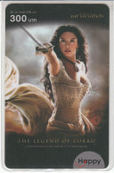 THE LEGEND OF ZORRO - Tailandia Prepaid Card - Film