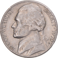 Monnaie, États-Unis, 5 Cents, 1970 - 1938-…: Jefferson