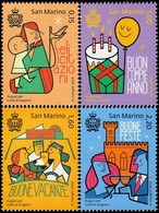 San Marino - 2018 - Greetings - Mint Stamp Set - Neufs