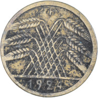 Monnaie, Allemagne, 5 Reichspfennig, 1924 - 5 Renten- & 5 Reichspfennig