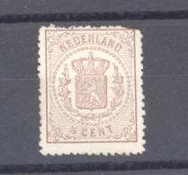 Pays-Bas  :  Mi  13 B  (*)  Dentelé 13 ¼ - Unused Stamps