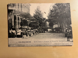 Sint-Mariaburg Brasschaat Antwerpen  Drève Anna Et Terrasse De L'Hôtel St-Antoine   Edit Dumont N° 3 - Brasschaat