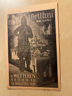 Wetteren   Wetthra Massaspel Regie Staf Bruggen  Augustus 1951 - Wetteren