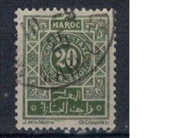 MAROC       N°  YVERT  TAXE 30 ( 3 ) OBLITERE    ( OB 11/ 09 ) - Postage Due