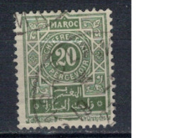 MAROC       N°  YVERT  TAXE 30 ( 7 ) OBLITERE    ( OB 11/ 09 ) - Portomarken