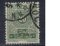 MAROC       N°  YVERT  TAXE 30 ( 10 ) OBLITERE    ( OB 11/ 09 ) - Postage Due