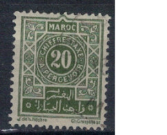 MAROC       N°  YVERT  TAXE 30 ( 15 ) OBLITERE    ( OB 11/ 09 ) - Portomarken