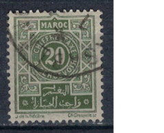 MAROC       N°  YVERT  TAXE 30 ( 24 ) OBLITERE    ( OB 11/ 09 ) - Portomarken