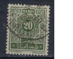 MAROC       N°  YVERT  TAXE 30 ( 25 ) OBLITERE    ( OB 11/ 09 ) - Postage Due