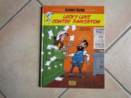 EO LUCKY LUKE  CONTRE PINKERTON ACHDE BENACQUISTA PENNAC  MORRIS - Lucky Luke