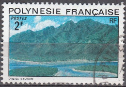Polynésie Française 1974 Michel 178 O Cote (2005) 2.00 € Vue Sur La Lagune Cachet Rond - Gebraucht