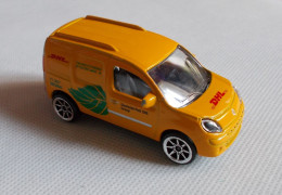 Voiture Majorette - Renault Kangoo Express électrique Jaune - DHL -  - Ech: 1/64 - Ref: 2888 - Majorette