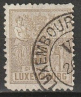 Luxembourg 1882 - MiNr. 54C ( 11,5: 12), Gestempelt - 1882 Allégorie