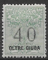 Oltre Giuba Mnh ** 1925 140 Euros - Oltre Giuba