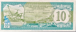 Netherland Antilles 10 Gulden, P-16a (14.07.1979) - Extremely Fine - Netherlands Antilles (...-1986)