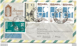 29 - 97 - Enveloppe Envoyée De Sao Paulo En Suisse 1967 - Lettres & Documents