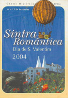 Postcard - Sintra, Romantic Valentine's Day 2004 -"Hot Air Balloon Transport" - Valentijnsdag