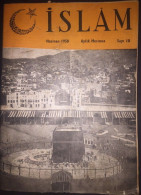 ISLAM Turkish Magazine MECCA KAABA On The Cover June 1958 - Riviste & Giornali