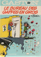 GASTON   "Le Bureau Des Gaffes En Gros "   Tome R2  Dos Rond  FRANQUIN / JIDEHEM   DUPUIS - Gaston