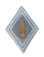 écusson Tissu, Insigne De Bras De L'école Nationale Des Sous Officiers, 2 Scans - Patches