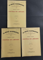 La Petite Illustration N.662-663-664 - 1934 - Chateau En Limousin - Tinayre - 3 Num.                                     - Film En Muziek