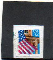 ETATS-UNIS   32 C   1996    Y&T : 2523   Roulette   N°33333A  Sur Fragment  Oblitéré - Ruedecillas (Números De Placas)