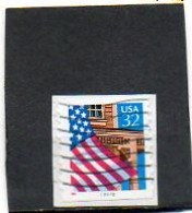 ETATS-UNIS   32 C   1996    Y&T : 2523   Roulette   N°22222  Sur Fragment  Oblitéré - Ruedecillas (Números De Placas)