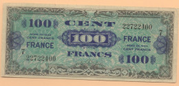 100 FRANCS 1944 VERSO FRANCE SERIE 7 ETAT TTB/SUP - 1945 Verso Francia