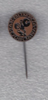 Pin Badge Weightlifting Club Olimpija Ljubljana Slovenia Yugoslavia - Weightlifting