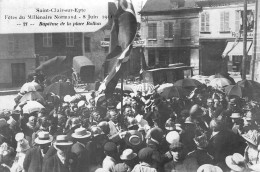 S13448 Cpa 95 Saint Clair Sur Epte - Fêtes Du Millénaire Normand 1911 - Baptême De La Place Rollon - Saint-Clair-sur-Epte