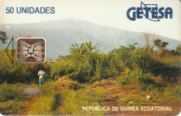 GUINEA ECUATORIAL. GQ-GET-0006B. Landscape-SC5 (Black Text - White). 1994. (002) - Equatoriaal Guinea