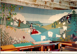 Canada Nova Scotia Barrington Old Woolen Mill Wool Mural Depicting History Of Sheep - Barrington
