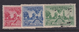 Australia, Scott 159-161 (SG 161-163), Used - Used Stamps