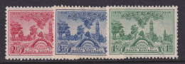 Australia, Scott 159-161 (SG 161-163), MLH - Mint Stamps