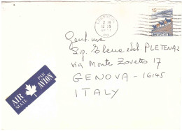 LETTERA PER ITALIA - Lettres & Documents