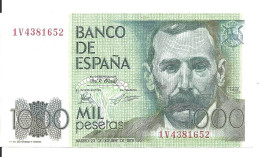 ESPAGNE 1000 PESETAS 1979 VF+ P 158 - [ 4] 1975-… : Juan Carlos I