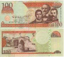 DOMINICAN   Rep.  100  Pesos Dominicanos   P177c    Dated 2010    UNC - Dominikanische Rep.