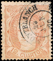 Tarragona - Edi O 113 - 12 Cu. - Mat Fech. Tp. II "Montblanch" - Used Stamps