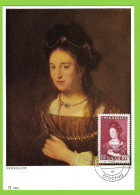 Sarre Carte-maximum 359 Portrait De Saskia, Rembrandt - Rembrandt